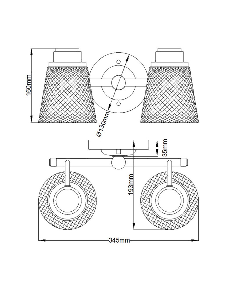 Quintiesse Kinkiet Hudson - 2 źródła światła IP44 Elstead Lighting QN-HUDSON2-BATH Quintiesse Kinkiet Hudson - 2 źródła światła IP44 Elstead Lighting QN-HUDSON2-BATH