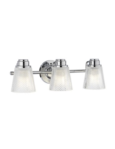 Quintiesse Kinkiet Hudson - 3 źródła światła IP44 Elstead Lighting QN-HUDSON3-BATH