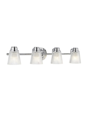 Quintiesse Kinkiet Hudson - 4 źródła światła IP44 Elstead Lighting QN-HUDSON4-BATH