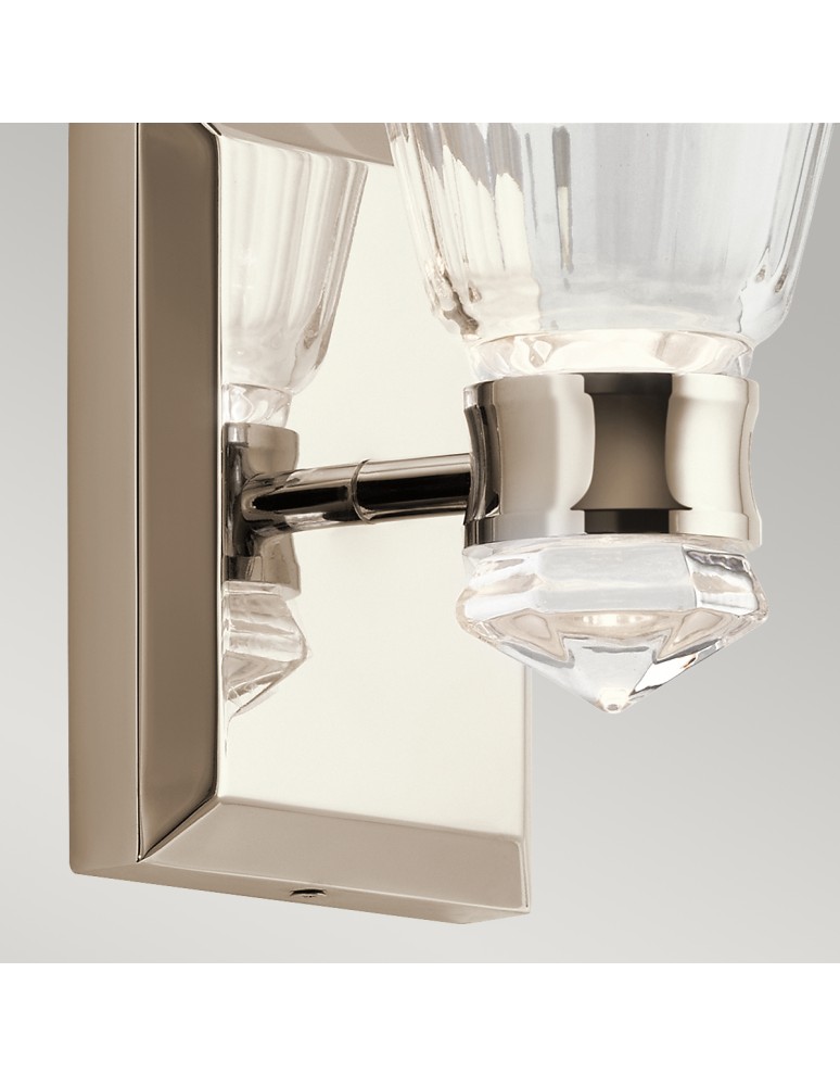 Quintiesse Kinkiet LED Kayva IP44 Elstead Lighting QN-KAYVA1-PN Quintiesse Kinkiet LED Kayva IP44 Elstead Lighting QN-KAYVA1-PN