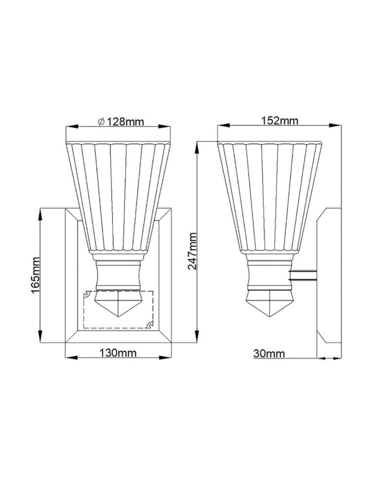 Quintiesse Kinkiet LED Kayva IP44 Elstead Lighting QN-KAYVA1-PN Quintiesse Kinkiet LED Kayva IP44 Elstead Lighting QN-KAYVA1-PN