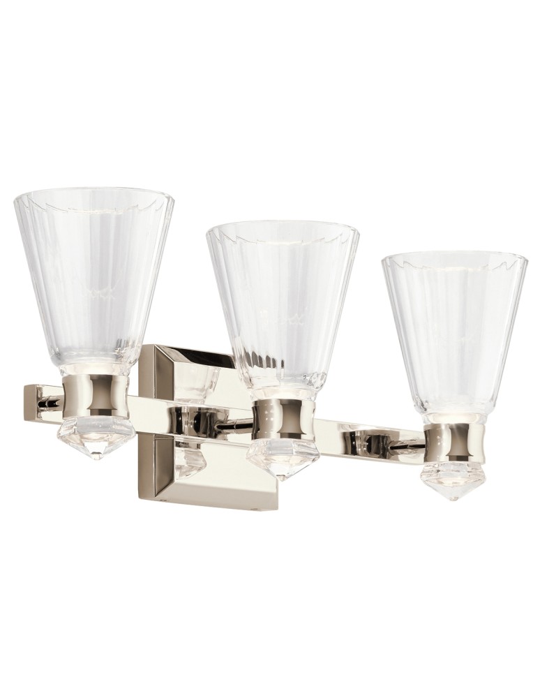 Quintiesse Kinkiet LED Kayva IP44 Elstead Lighting QN-KAYVA3-PN Quintiesse Kinkiet LED Kayva IP44 Elstead Lighting QN-KAYVA3-PN