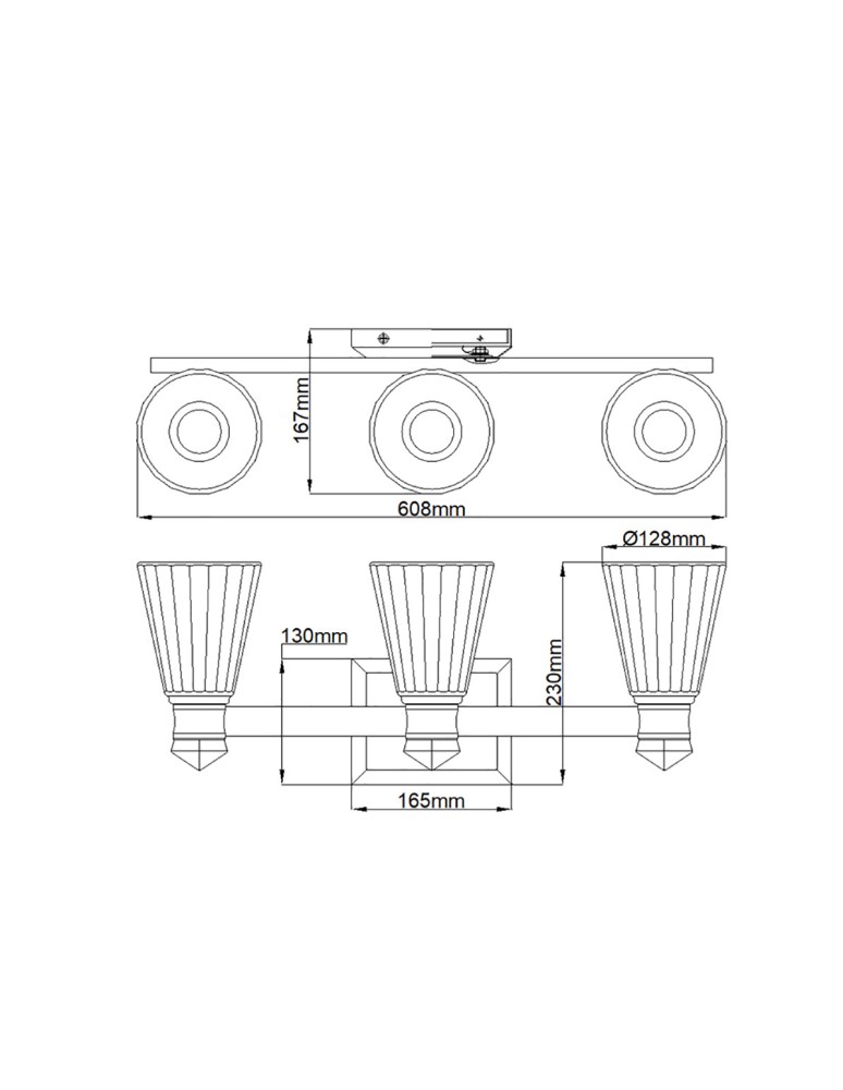 Quintiesse Kinkiet LED Kayva IP44 Elstead Lighting QN-KAYVA3-PN Quintiesse Kinkiet LED Kayva IP44 Elstead Lighting QN-KAYVA3-PN