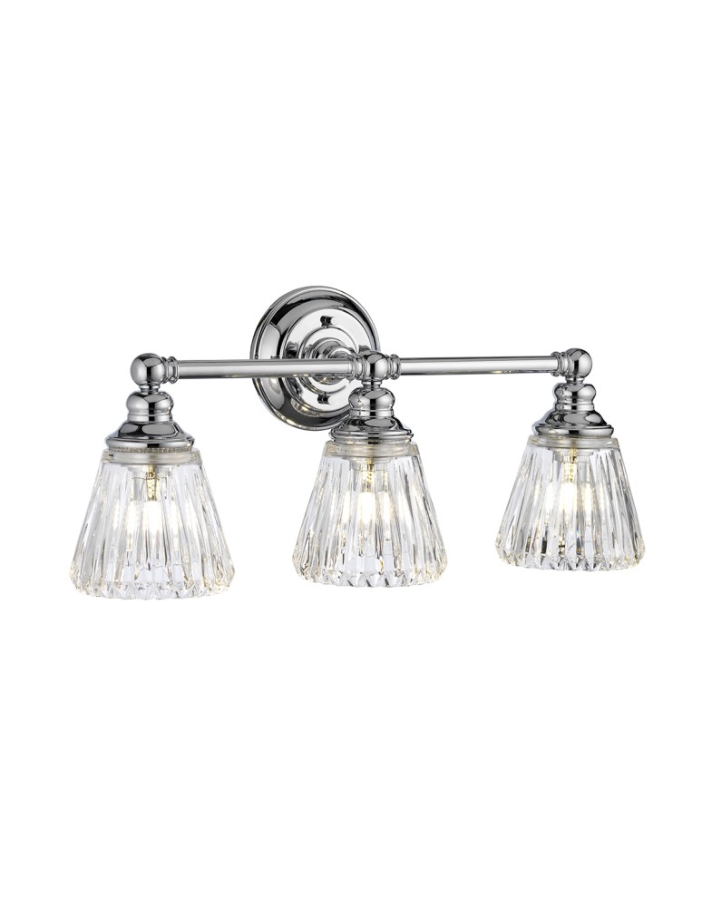 Quintiesse Kinkiet Keynes - 3 źródła światła IP44 Elstead Lighting QN-KEYNES3-BATH Quintiesse Kinkiet Keynes - 3 źródła światła IP44 Elstead Lighting QN-KEYNES3-BATH