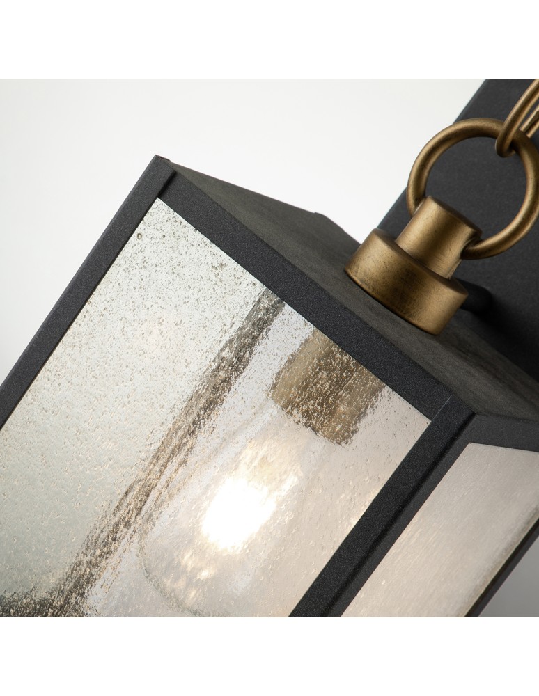 Quintiesse Średnia latarnia naścienna Lahden - 1 źródło światła IP44 Elstead Lighting QN-LAHDEN2-M-WZC Quintiesse Średnia latarnia naścienna Lahden - 1 źródło światła IP44 Elstead Lighting QN-LAHDEN2-M-WZC
