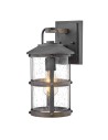 Quintiesse Mała latarnia naścienna Lakehouse - 1 źródło światła IP44 Elstead Lighting QN-LAKEHOUSE2-S-DZ