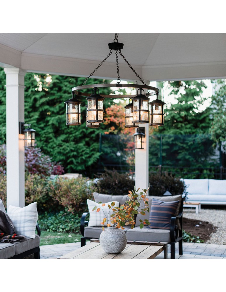 Quintiesse Mała latarnia naścienna Lakehouse - 1 źródło światła IP44 Elstead Lighting QN-LAKEHOUSE2-S-DZ Quintiesse Mała latarnia naścienna Lakehouse - 1 źródło światła IP44 Elstead Lighting QN-LAKEHOUSE2-S-DZ