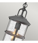 Lampy zewnętrzne wiszące - Quintiesse Mała latarnia wisząca Lakehouse - 1 źródło światła IP44 Elstead Lighting QN-LAKEHOUSE8-S-DZ - product 3