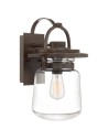 Quintiesse Średnia latarnia naścienna Lasalle - 1 źródło światła IP44 Elstead Lighting QN-LASALLE-M-WT