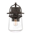 Kinkiety zewnętrzne - Quintiesse Średnia latarnia naścienna Lasalle - 1 źródło światła IP44 Elstead Lighting QN-LASALLE-M-WT - product 6