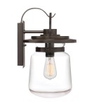 Kinkiety zewnętrzne - Quintiesse Średnia latarnia naścienna Lasalle - 1 źródło światła IP44 Elstead Lighting QN-LASALLE-M-WT - product 7
