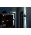 Kinkiety zewnętrzne - Lutec FOCUS Ścienna 2xGU10 Antracyt 5604011118 - produkt 2