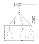 Quintiesse Żyrandol Loras - 5 źródeł światła Elstead Lighting QN-LORAS5 Quintiesse Żyrandol Loras - 5 źródeł światła Elstead Lighting QN-LORAS5