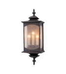 Kinkiety zewnętrzne - Quintiesse Duża latarnia naścienna Market Square - 3 źródła światła IP44 Elstead Lighting QN-MARKET-SQUARE-L - product 1