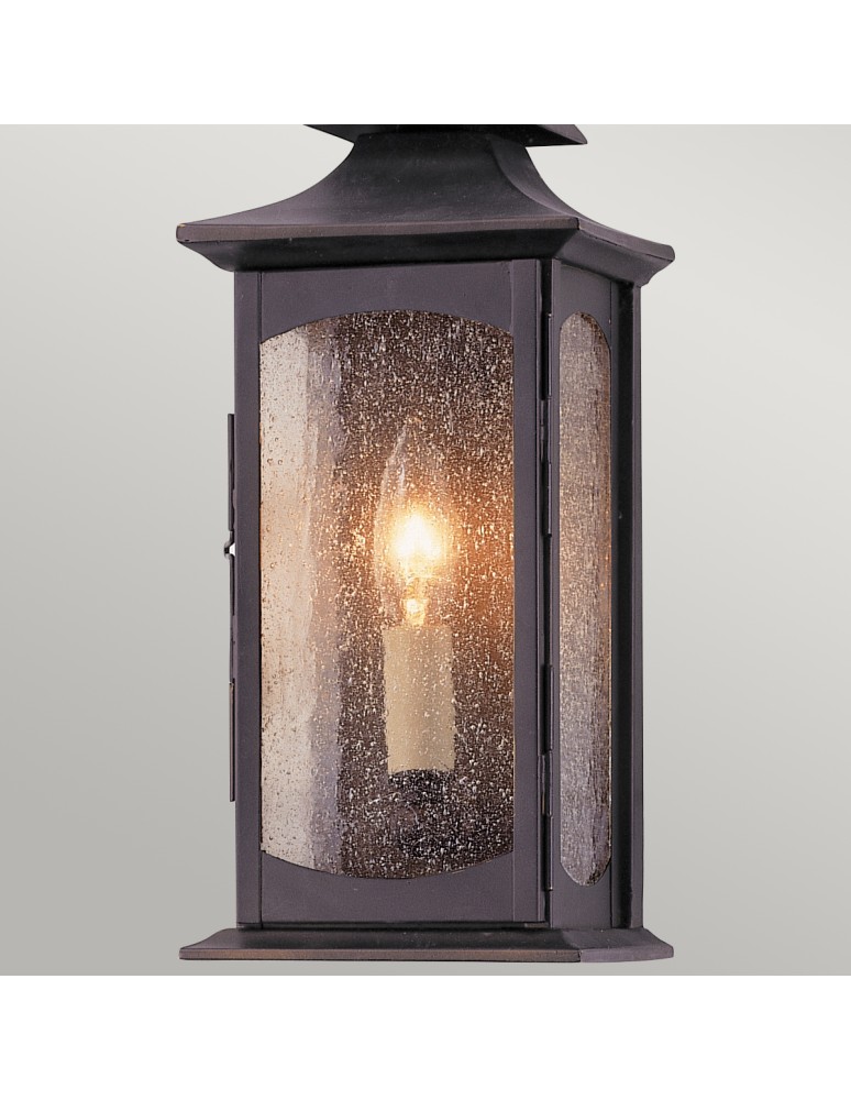 Quintiesse Mała latarnia naścienna Market Square - 1 źródło światła IP44 Elstead Lighting QN-MARKET-SQUARE-S