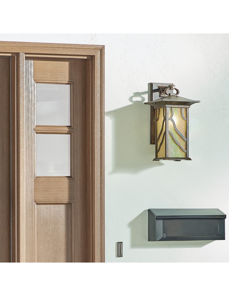 Quintiesse Duża latarnia naścienna Morris - 1 źródło światła IP44 Elstead Lighting QN-MORRIS-L Quintiesse Duża latarnia naścienna Morris - 1 źródło światła IP44 Elstead Lighting QN-MORRIS-L