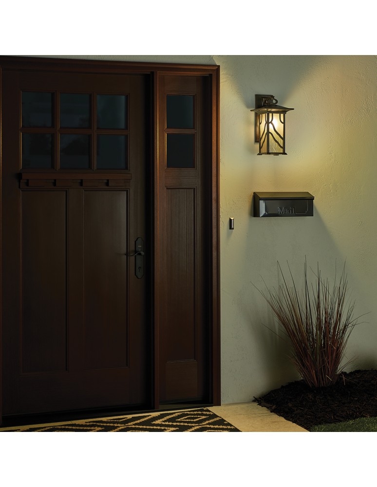 Quintiesse Duża latarnia naścienna Morris - 1 źródło światła IP44 Elstead Lighting QN-MORRIS-L Quintiesse Duża latarnia naścienna Morris - 1 źródło światła IP44 Elstead Lighting QN-MORRIS-L