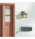 Kinkiety zewnętrzne - Quintiesse Średnia latarnia naścienna Morris - 1 źródło światła IP44 Elstead Lighting QN-MORRIS-M - product 5