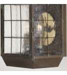 Kinkiety zewnętrzne - Quintiesse Duża latarnia naścienna Nantucket - 2 źródła światła IP44 Elstead Lighting QN-NANTUCKET-L-AS - product 4