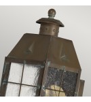 Kinkiety zewnętrzne - Quintiesse Średnia latarnia naścienna Nantucket - 1 źródło światła IP44 Elstead Lighting QN-NANTUCKET-M-AS - product 2