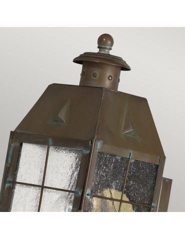 Quintiesse Średnia latarnia naścienna Nantucket - 1 źródło światła IP44 Elstead Lighting QN-NANTUCKET-M-AS - produkt 2