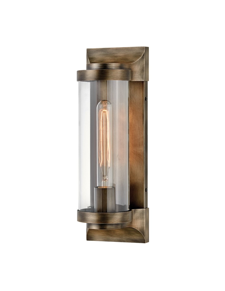 Quintiesse Średnia latarnia naścienna Pearson - 1 źródło światła - Oksydowany brąz IP44 Elstead Lighting QN-PEARSON-M-BU Quintiesse Średnia latarnia naścienna Pearson - 1 źródło światła - Oksydowany brąz IP44 Elstead Lighting QN-PEARSON-M-BU