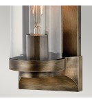 Quintiesse Średnia latarnia naścienna Pearson - 1 źródło światła - Oksydowany brąz IP44 Elstead Lighting QN-PEARSON-M-BU Quintiesse Średnia latarnia naścienna Pearson - 1 źródło światła - Oksydowany brąz IP44 Elstead Lighting QN-PEARSON-M-BU