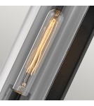 Quintiesse Średnia latarnia naścienna Pearson - 1 źródło światła - Teksturowana czerń IP44 Elstead Lighting QN-PEARSON-M Quintiesse Średnia latarnia naścienna Pearson - 1 źródło światła - Teksturowana czerń IP44 Elstead Lighting QN-PEARSON-M