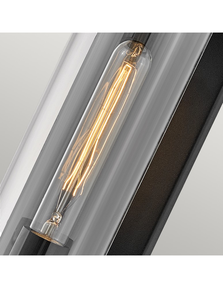 Quintiesse Średnia latarnia naścienna Pearson - 1 źródło światła - Teksturowana czerń IP44 Elstead Lighting QN-PEARSON-M Quintiesse Średnia latarnia naścienna Pearson - 1 źródło światła - Teksturowana czerń IP44 Elstead Lighting QN-PEARSON-M
