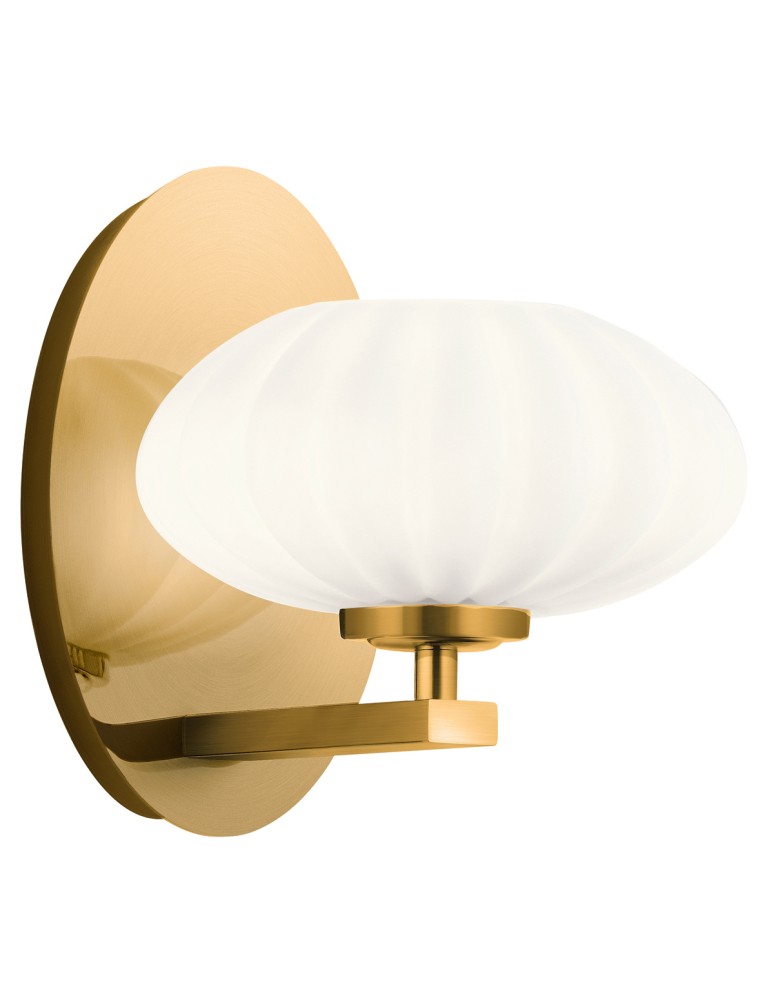 Quintiesse Kinkiet Pim - 1 źródło światła - Złoty IP44 Elstead Lighting QN-PIM1-FXG