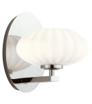 Kinkiety łazienkowe - Quintiesse Kinkiet Pim - 1 źródło światła - Polerowany chrom IP44 Elstead Lighting QN-PIM1-PC - product 1