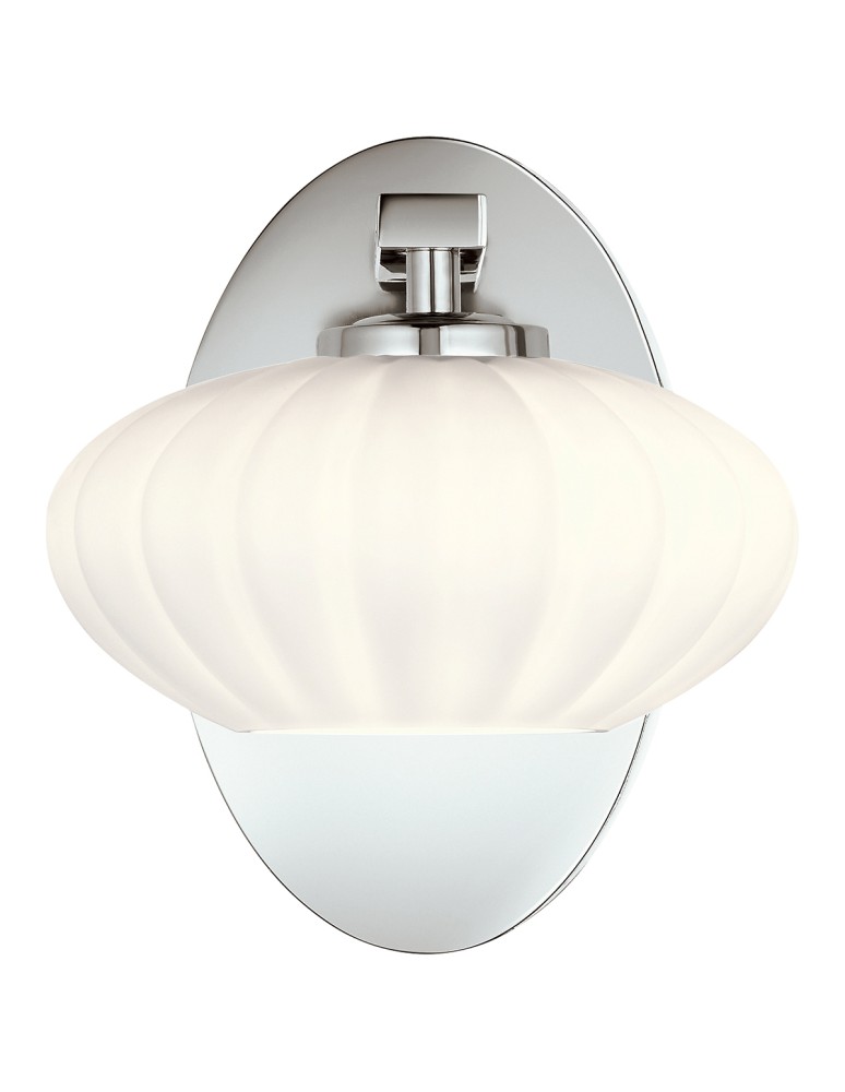 Quintiesse Kinkiet Pim - 1 źródło światła - Polerowany chrom IP44 Elstead Lighting QN-PIM1-PC