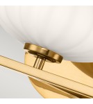 Quintiesse Kinkiet Pim - 3 źródła światła - Złoty IP44 Elstead Lighting QN-PIM3-FXG Quintiesse Kinkiet Pim - 3 źródła światła - Złoty IP44 Elstead Lighting QN-PIM3-FXG