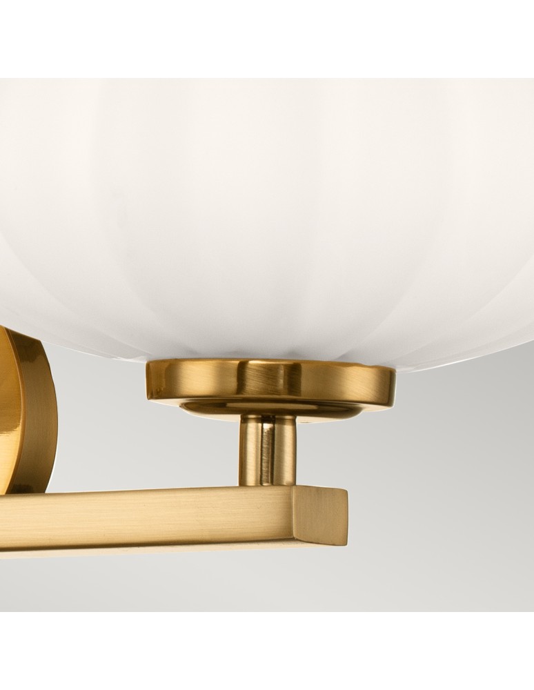 Quintiesse Kinkiet Pim - 3 źródła światła - Złoty IP44 Elstead Lighting QN-PIM3-FXG Quintiesse Kinkiet Pim - 3 źródła światła - Złoty IP44 Elstead Lighting QN-PIM3-FXG