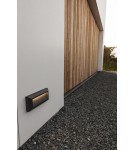 Kinkiety zewnętrzne - Lutec HELENA Ścienna LED Antracyt 5191602118 - produkt 2
