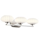 Kinkiety łazienkowe - Quintiesse Kinkiet Pim - 3 źródła światła - Polerowany chrom IP44 Elstead Lighting QN-PIM3-PC - product 1