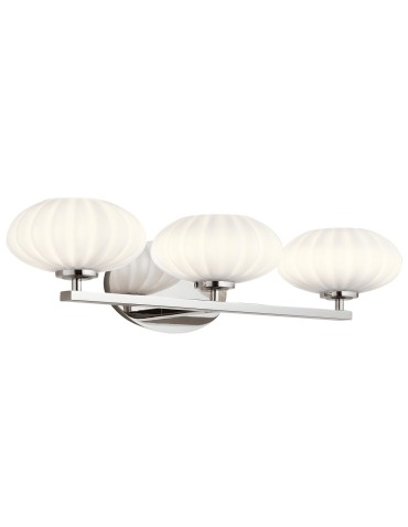 Quintiesse Kinkiet Pim - 3 źródła światła - Polerowany chrom IP44 Elstead Lighting QN-PIM3-PC
