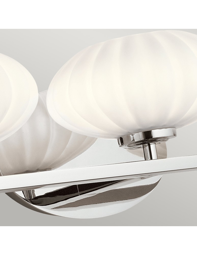Quintiesse Kinkiet Pim - 3 źródła światła - Polerowany chrom IP44 Elstead Lighting QN-PIM3-PC