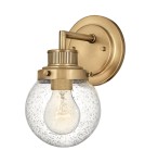 Quintiesse Kinkiet Poppy - 1 źródło światła - Stary mosiądz IP44 Elstead Lighting QN-POPPY1-HB-BATH Quintiesse Kinkiet Poppy - 1 źródło światła - Stary mosiądz IP44 Elstead Lighting QN-POPPY1-HB-BATH