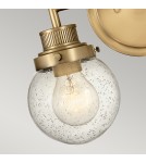 Quintiesse Kinkiet Poppy - 2 źródła światła - Stary mosiądz IP44 Elstead Lighting QN-POPPY2-HB-BATH Quintiesse Kinkiet Poppy - 2 źródła światła - Stary mosiądz IP44 Elstead Lighting QN-POPPY2-HB-BATH