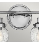 Kinkiety łazienkowe - Quintiesse Kinkiet Poppy - 2 źródła światła - Polerowany chrom IP44 Elstead Lighting QN-POPPY2-PC-BATH - product 2