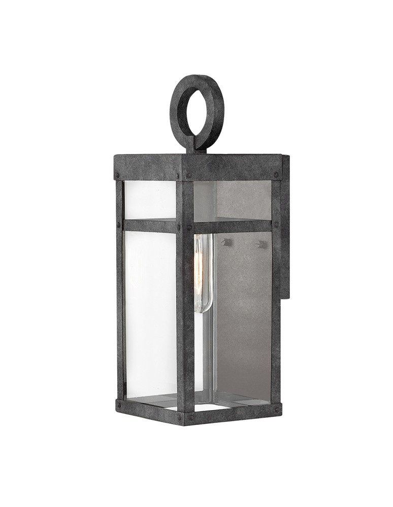 Quintiesse Mała latarnia naścienna Porter - 1 źródło światła IP44 Elstead Lighting QN-PORTER-S-DZ
