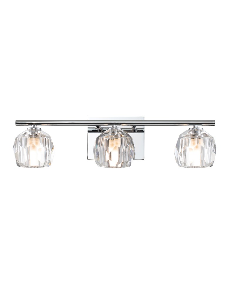 Quintiesse Kinkiet Regalia - 3 źródła światła IP44 Elstead Lighting QN-REGALIA3-PC-BATH