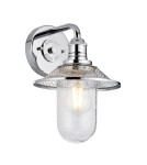 Quintiesse Kinkiet Rigby - 1 źródło światła - Polerowany chrom IP44 Elstead Lighting QN-RIGBY1-BATH-PC Quintiesse Kinkiet Rigby - 1 źródło światła - Polerowany chrom IP44 Elstead Lighting QN-RIGBY1-BATH-PC