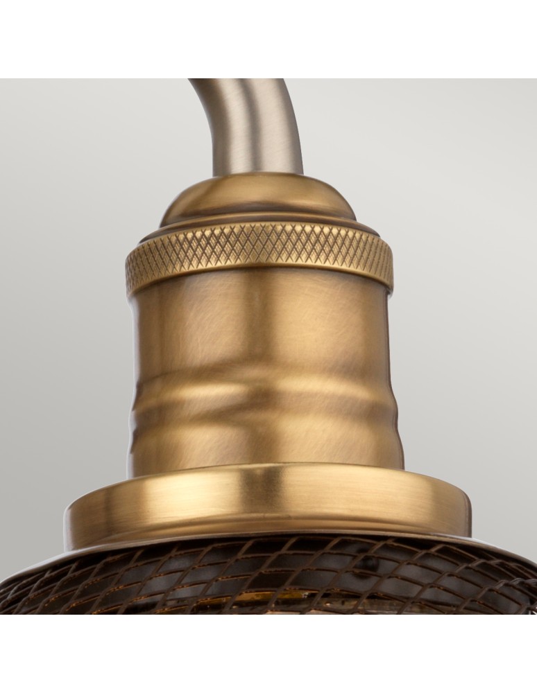 Quintiesse Kinkiet Rigby - 2 źródła światła - Antyczny nikiel / Stary mosiądz IP44 Elstead Lighting QN-RIGBY2-BATH-AN