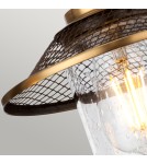 Kinkiety łazienkowe - Quintiesse Kinkiet Rigby - 2 źródła światła - Antyczny nikiel / Stary mosiądz IP44 Elstead Lighting QN-RIGBY2-BATH-AN - product 5