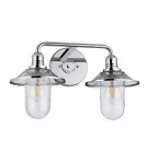 Quintiesse Kinkiet Rigby - 2 źródła światła - Polerowany chrom IP44 Elstead Lighting QN-RIGBY2-BATH-PC Quintiesse Kinkiet Rigby - 2 źródła światła - Polerowany chrom IP44 Elstead Lighting QN-RIGBY2-BATH-PC
