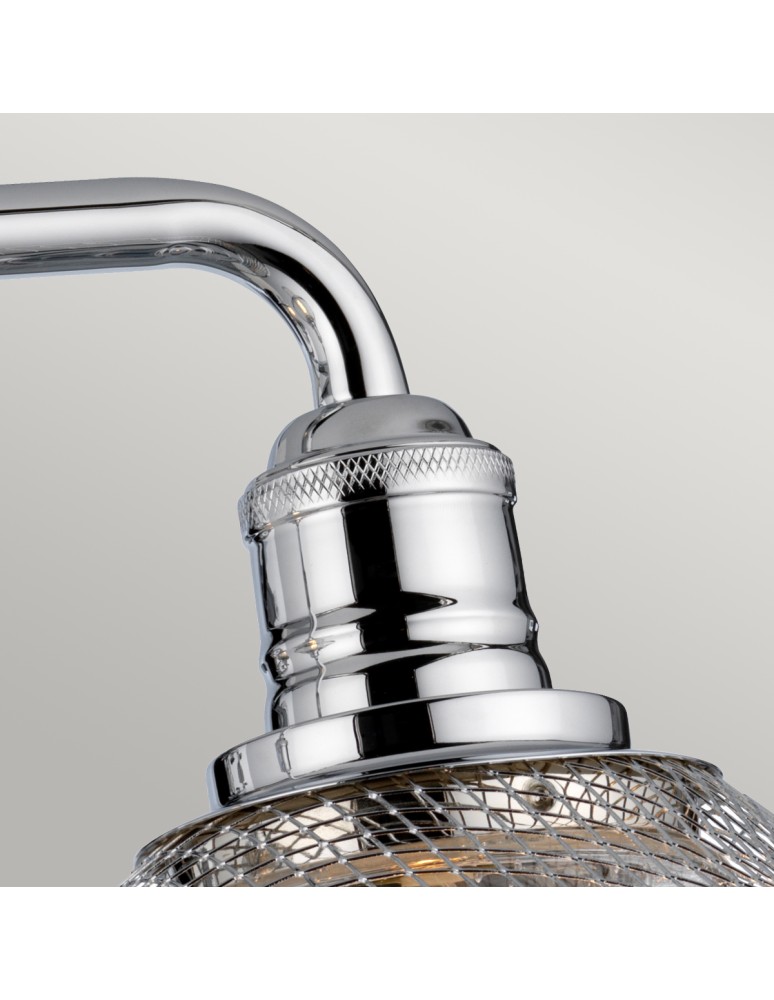 Quintiesse Kinkiet Rigby - 2 źródła światła - Polerowany chrom IP44 Elstead Lighting QN-RIGBY2-BATH-PC Quintiesse Kinkiet Rigby - 2 źródła światła - Polerowany chrom IP44 Elstead Lighting QN-RIGBY2-BATH-PC