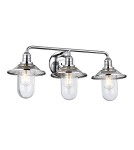 Kinkiety łazienkowe - Quintiesse Kinkiet Rigby - 3 źródła światła - Polerowany chrom IP44 Elstead Lighting QN-RIGBY3-BATH-PC - product 1