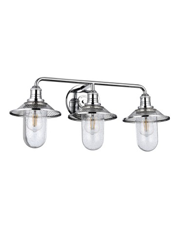 Quintiesse Kinkiet Rigby - 3 źródła światła - Polerowany chrom IP44 Elstead Lighting QN-RIGBY3-BATH-PC - produkt 2